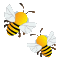 two bees