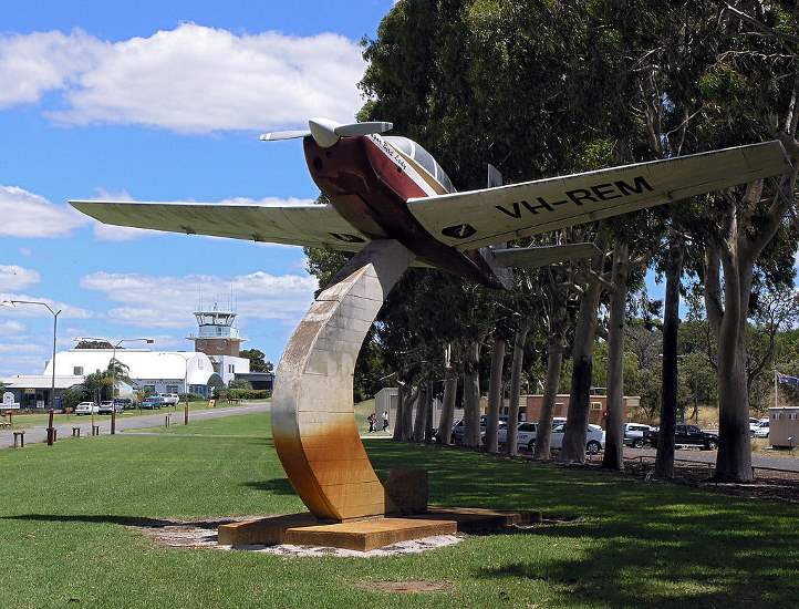 The Sugar Bird Memorial Plane at Jandakot